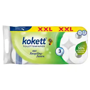 KOKETT Recycling Toilettenpapier XXL