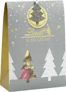 Lindt Pralinés Süße Grüße Filz Edition kleine Tasche, 137 g