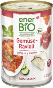 enerBiO Gemüse-Ravioli, 400 g