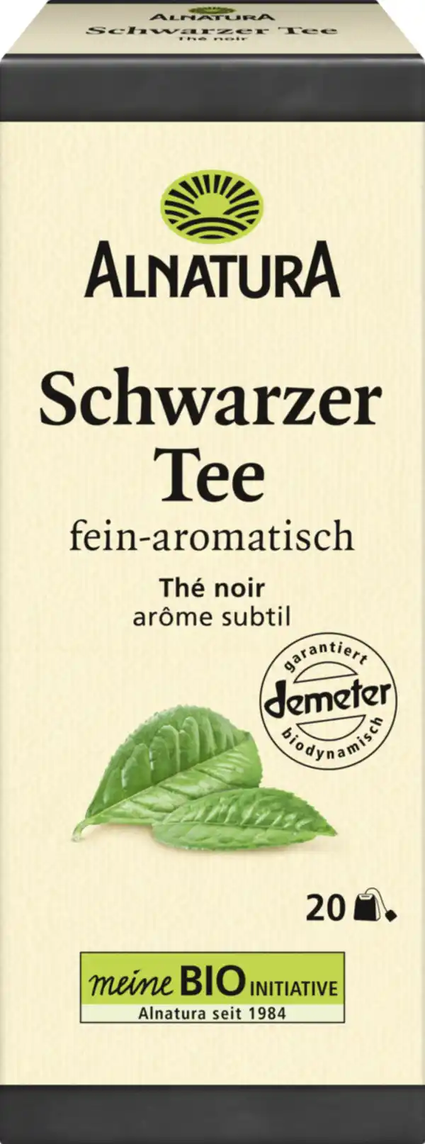 Bild 1 von Alnatura Bio Schwarzer Tee, 35 g