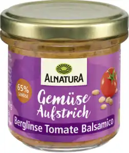 Alnatura Bio Berglinse Tomate Balsamico Aufstrich, 140 g