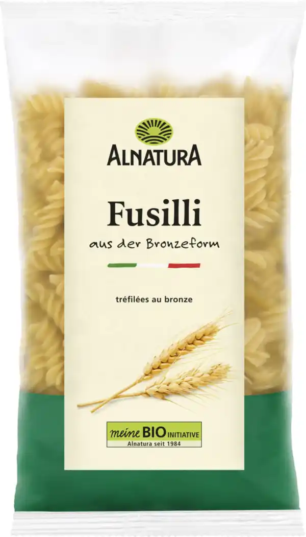 Bild 1 von Alnatura Bio Fusilli No. 19, 500 g