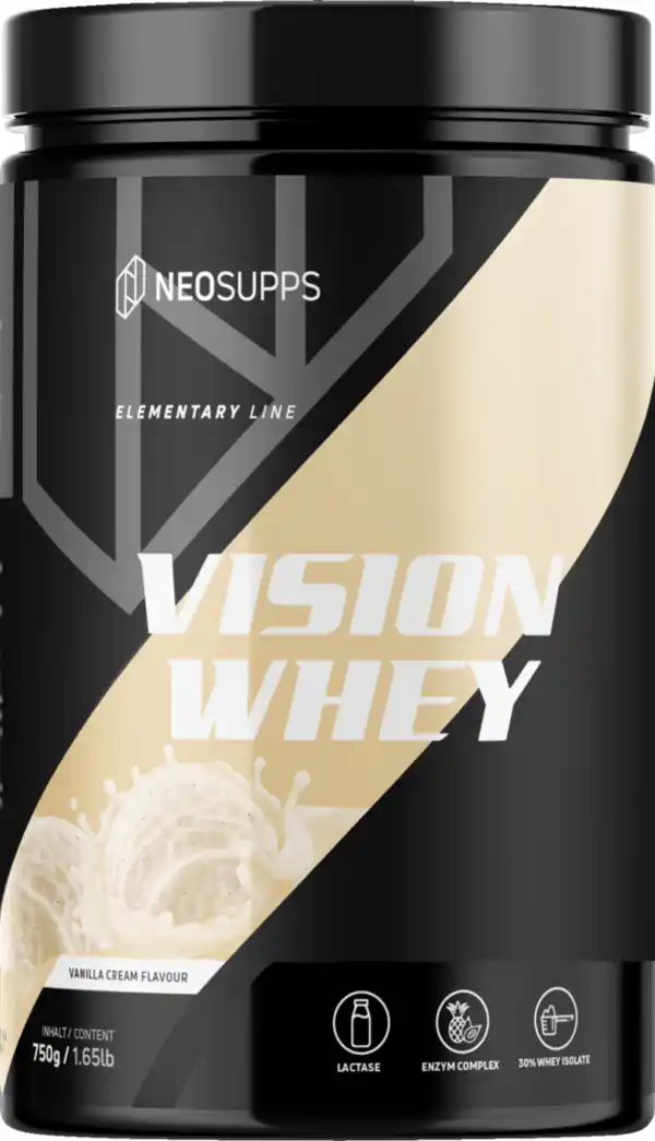 Bild 1 von Neosupps Vision Whey Vanilla Cream groß, 750 g