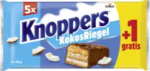 Knoppers KokosRiegel 5+1, 240 g