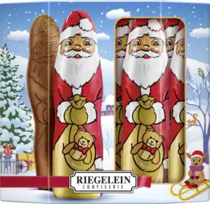 RIEGELEIN Massiv-Weihnachtsmann, 125 g