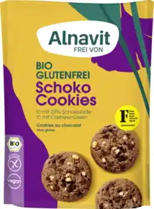 Alnavit Bio Schoko Cookies, 125 g