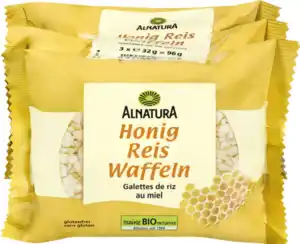 Alnatura Bio Honig Reiswaffel, 96 g