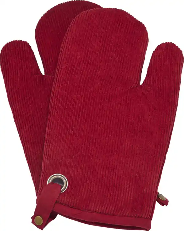 Bild 1 von IDEENWELT Ofenhandschuhe rot 2er-Set