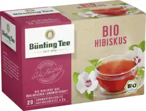 Bünting Tee Bio Tee Hibiskus, 40 g