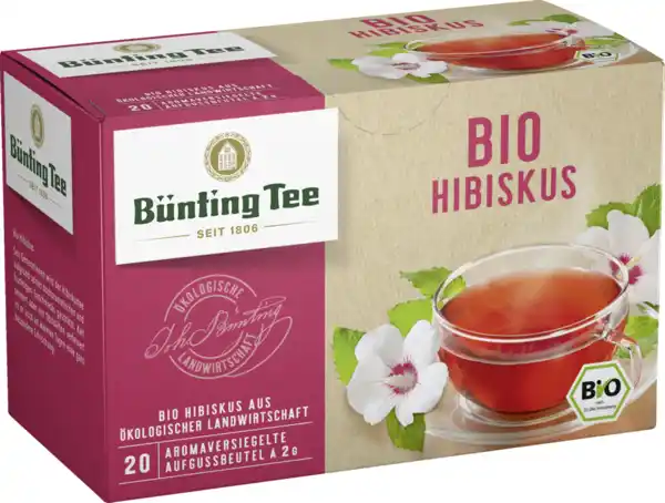 Bild 1 von Bünting Tee Bio Tee Hibiskus, 40 g