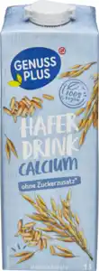 GENUSS PLUS Hafer Drink Calcium, 1 L