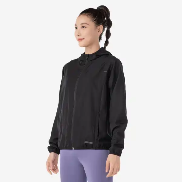 Bild 1 von Laufjacke Damen winddicht - Run 100 schwarz