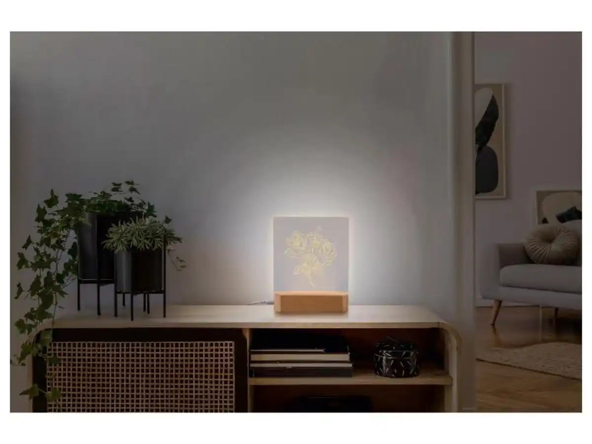 Bild 2 von crelando® Gravur Sketch Lampe