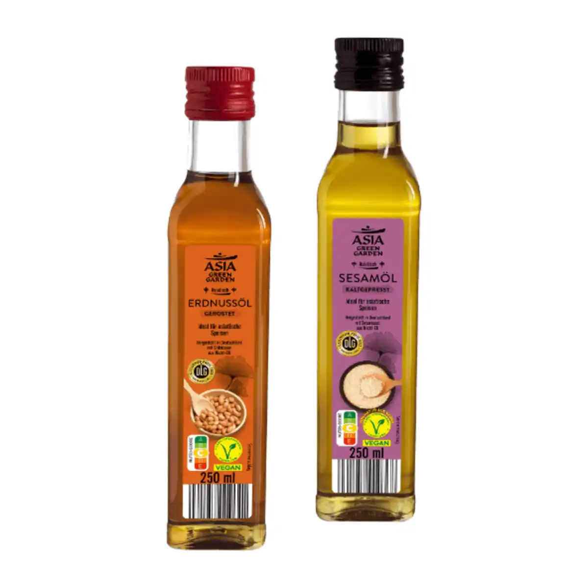 Bild 1 von ASIA GREEN GARDEN Erdnuss- / Sesamöl 250ml