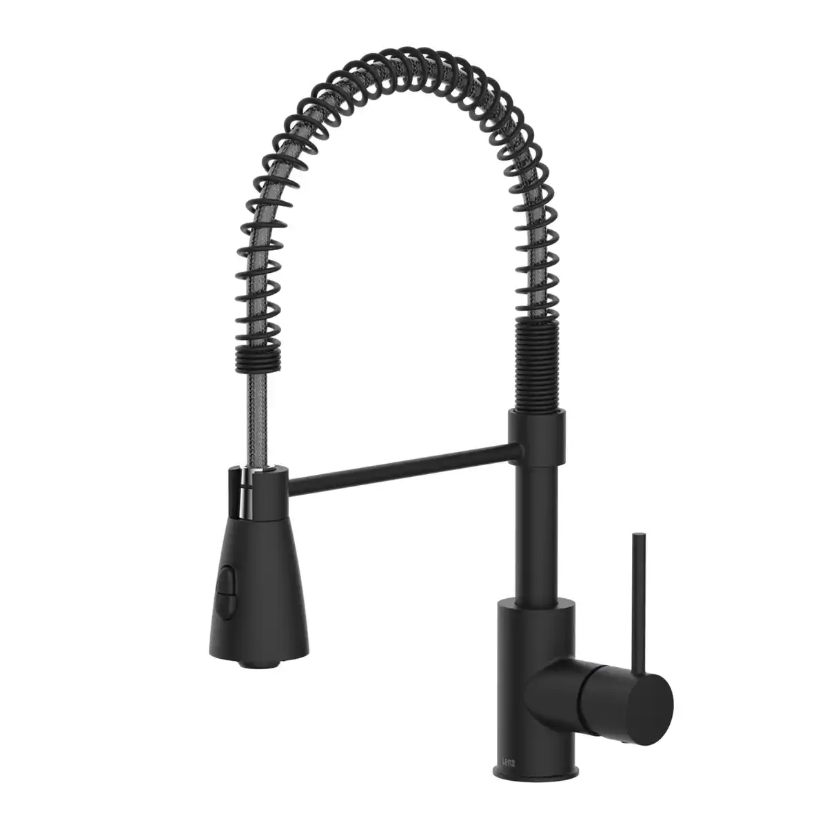 Bild 1 von Lenz Küchenarmatur 'Kalani²' schwarz-matt mit Pendelbrause