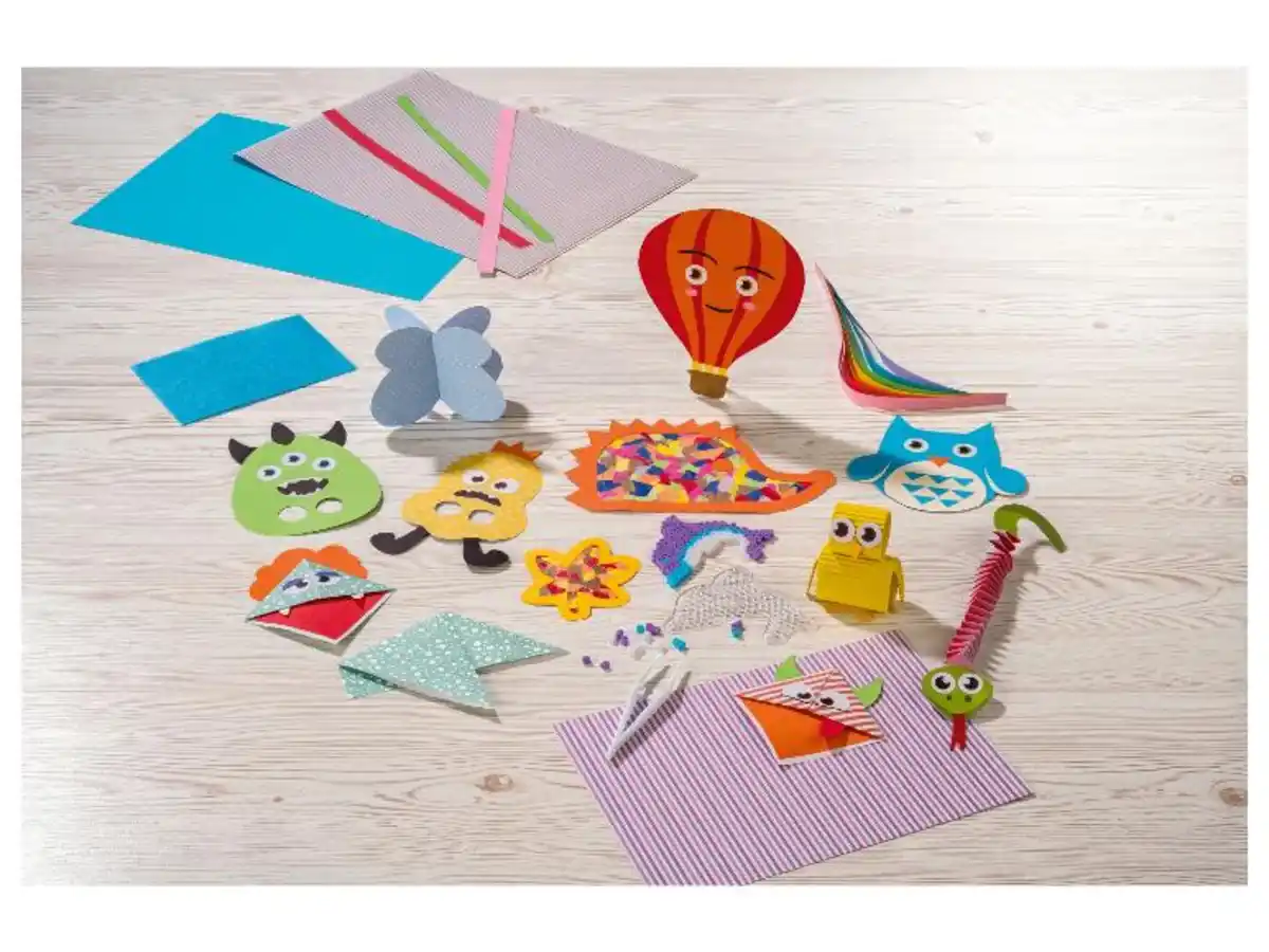 Bild 3 von crelando® Bastelbox Jumbo Papier/Karton