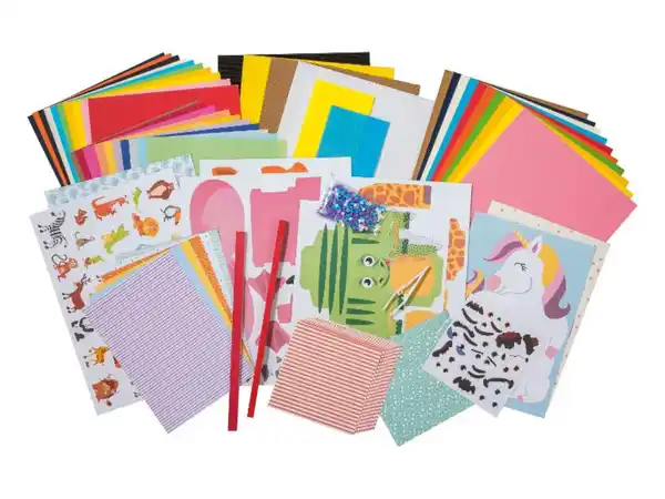 Bild 2 von crelando® Bastelbox Jumbo Papier/Karton