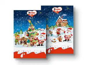 Kinder Mini Mix Adventskalender,  150 g