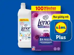 Lenor Waschmittel 100/76 Wäschen,  6 kg