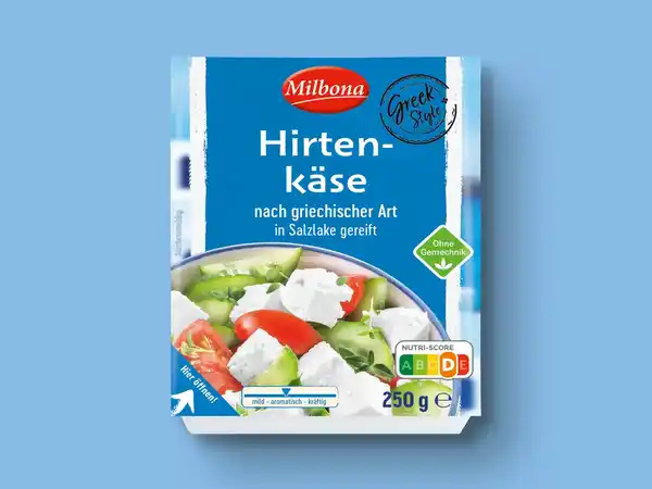 Bild 1 von Milbona Hirtenkäse,  250 g