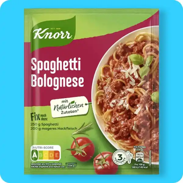 Bild 1 von KNORR®  Fix, Spaghetti Bolognese