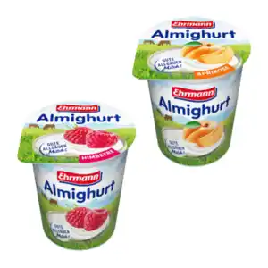 EHRMANN Almighurt 150g Erdbeere - Kirsch - Heidelbeere - Ananas - Stracciatella - Pfirsich-Maracuja - Himbeere - Zitrone - Aprikose