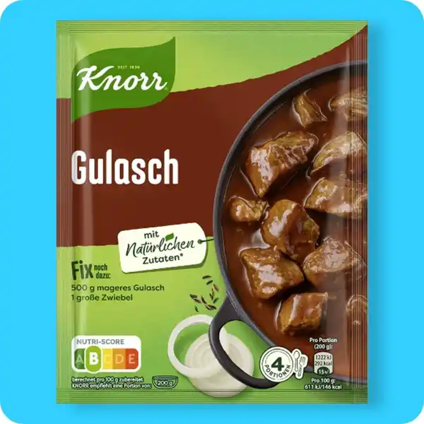 Bild 1 von KNORR®  Fix, Gulasch