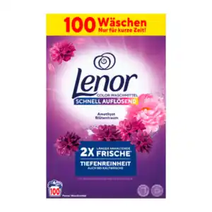 LENOR Waschpulver Amethyst Blütentraum 6kg