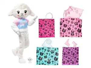 Barbie Cutie Reveal Puppe, mit Plüschkostüm