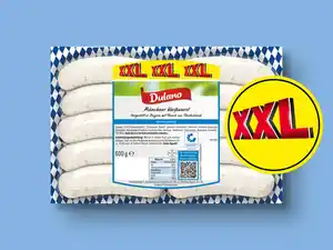 Dulano Münchner Weißwurst XXL,  600 g