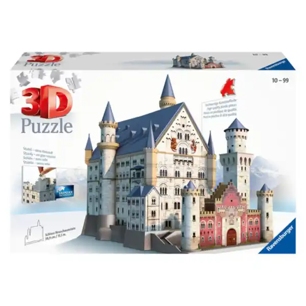 Bild 1 von 3D Puzzle, Schloss Neuschwanstein