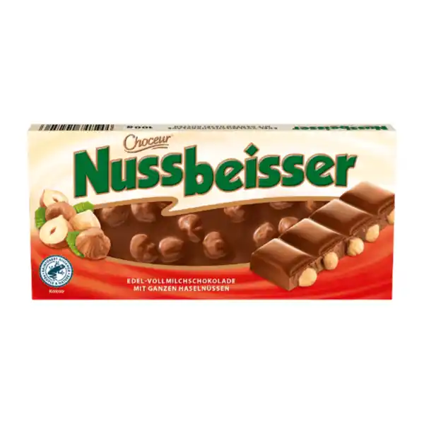 Bild 1 von CHOCEUR Nussbeisser Edelvollmilch 100g