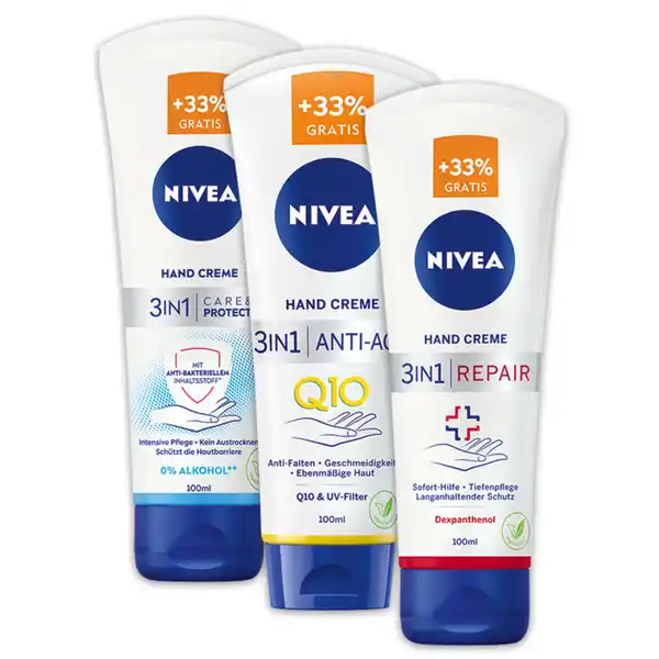 Bild 1 von Nivea 3in1 Handcreme