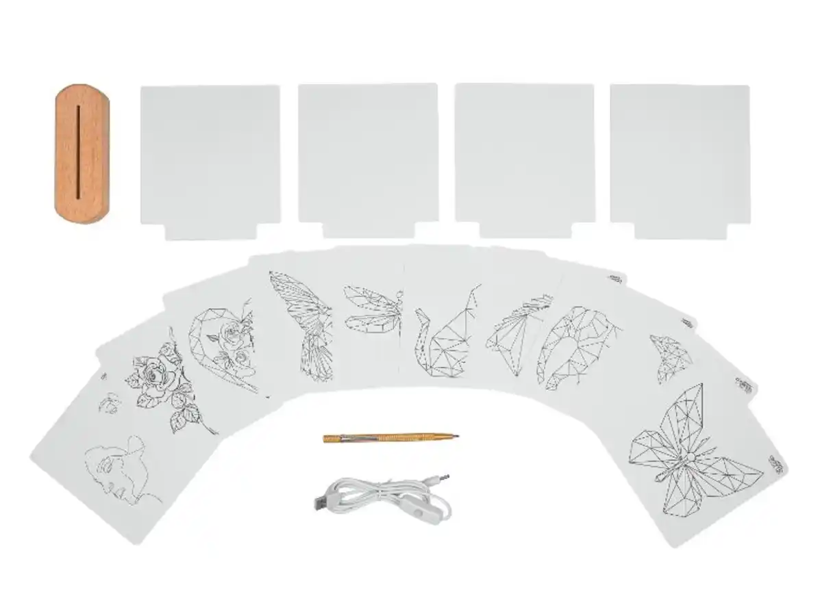 Bild 1 von crelando® Gravur Sketch Lampe