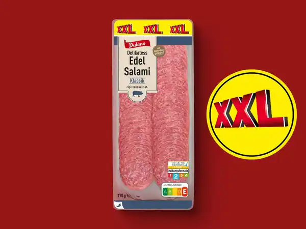 Bild 1 von Dulano Delikatess Edelsalami XXL,  170 g