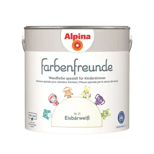 Bild 1 von Farbenfreunde No. 21 Eisbärweiß, 2,5l