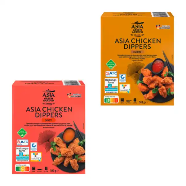 Bild 1 von ASIA GREEN GARDEN Asia-Chicken-Dippers 500g