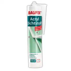 Baufix Acryl-Dichtstoff Weiß