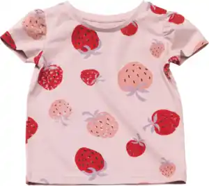 ALANA T-Shirt mit Erdbeeren-Muster, rosa, Gr. 134