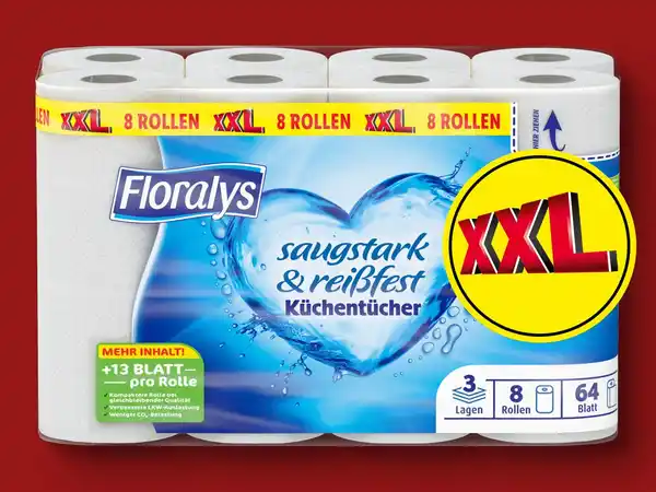 Bild 1 von Floralys Küchentücher XXL