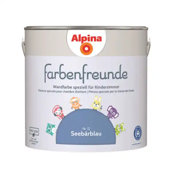 Bild 1 von Farbenfreunde No. 12 Seebärblau, 2,5l