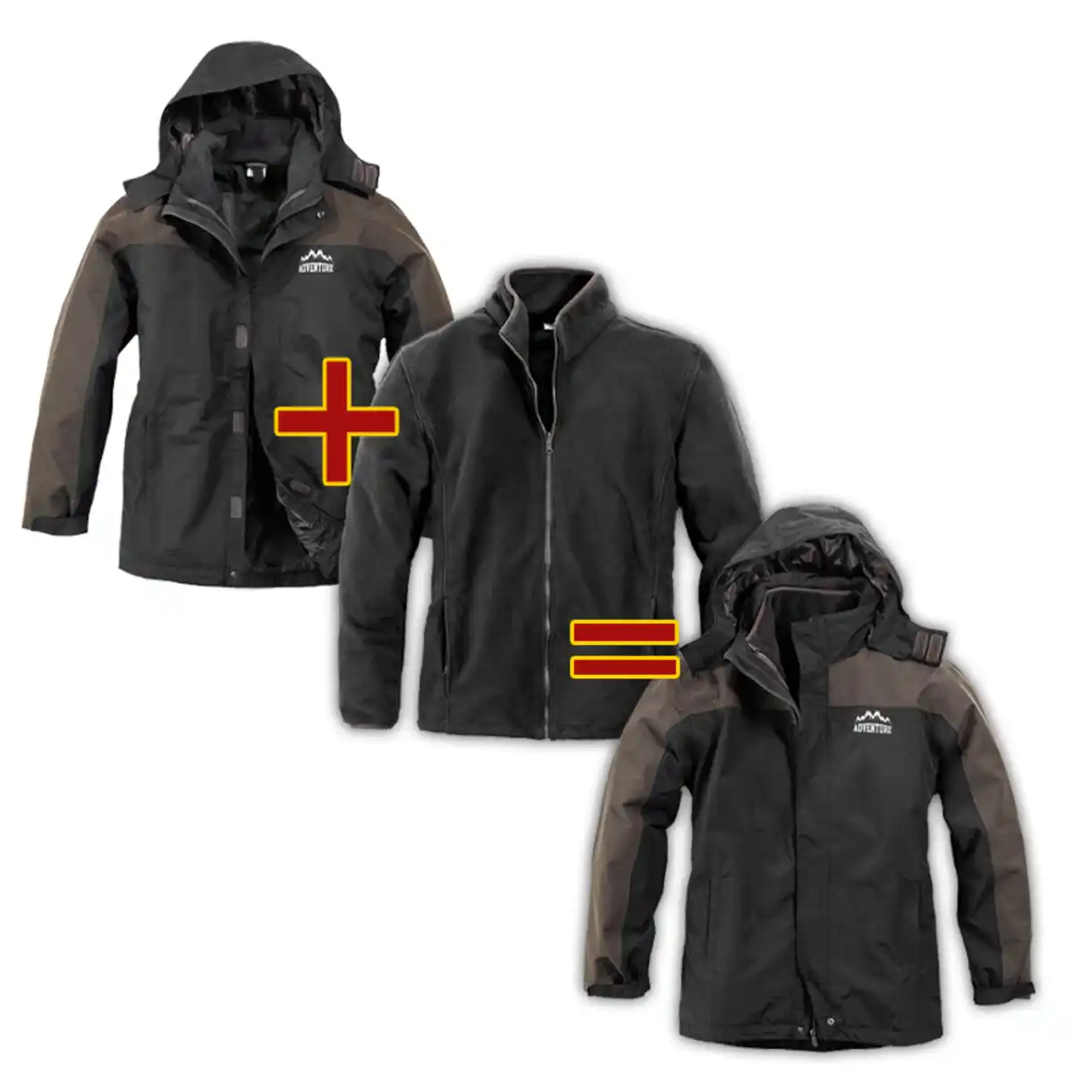 Bild 2 von Toptex Sport Funktionsjacke 3 in 1