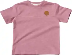 Anouk natubini Anouk T-Shirt mit Badge, rosa, Gr. 98