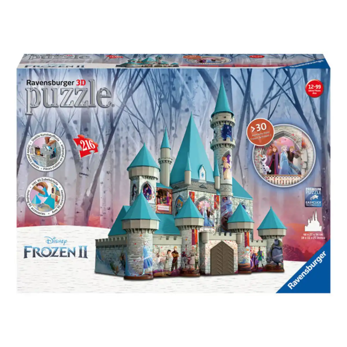 Bild 1 von 3D Puzzle, Disney Frozen Schloss