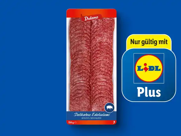 Bild 1 von Dulano Delikatess Edelsalami,  150 g