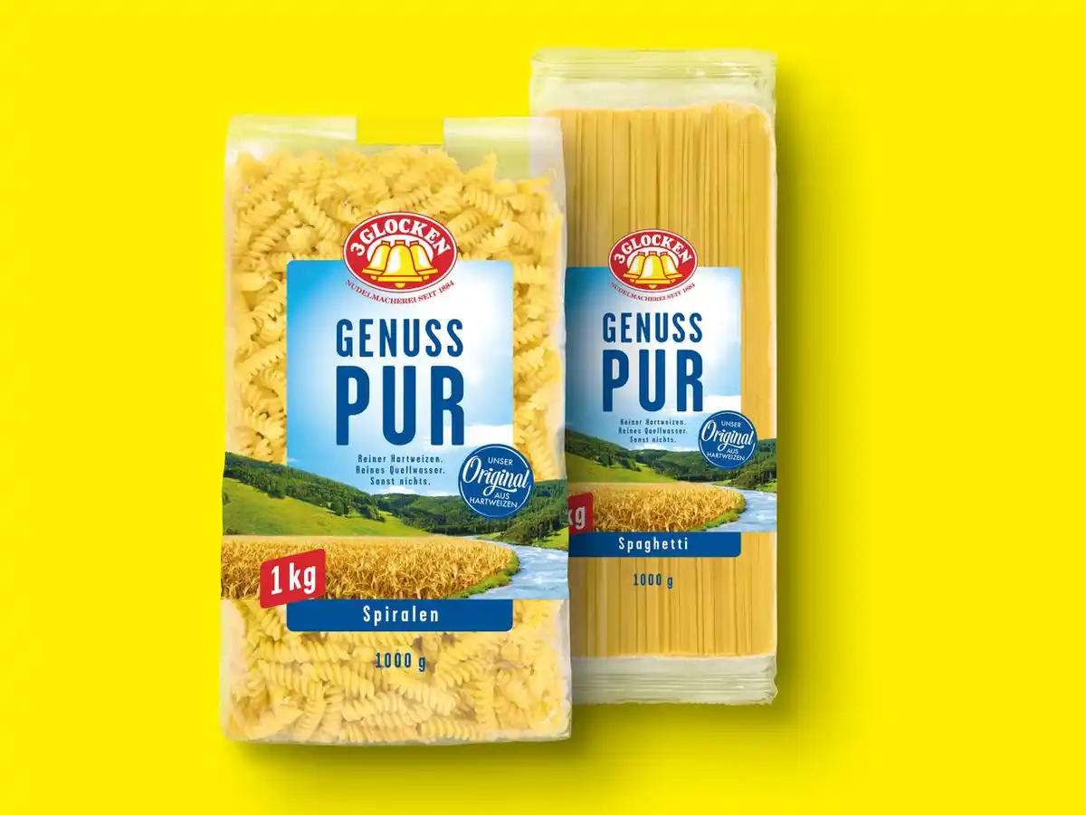 Bild 1 von 3 Glocken Genuss Pur Nudeln,  1 kg