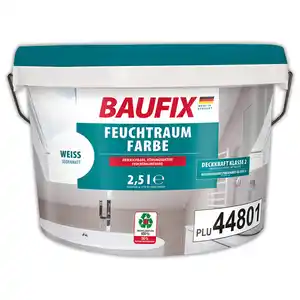 Baufix Feuchtraumfarbe 2,5 Liter