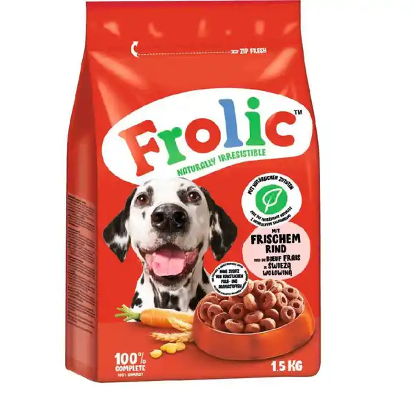 Bild 1 von Frolic Trockenfutter Rind 1,5 kg