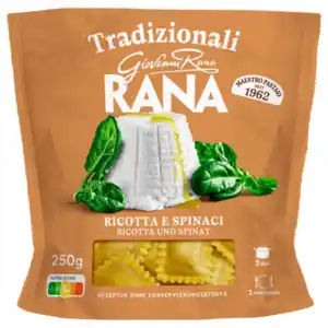 Giovanni Rana Ravioli mit Ricotta und Spinat 250g