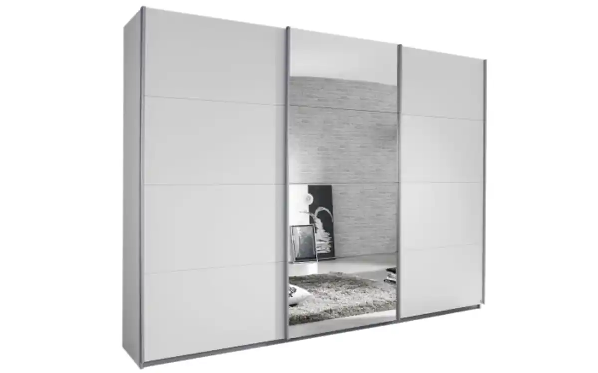 Bild 2 von Rauch - Schwebetürenschrank Kulmbach, alpinweiß, 271 x 229 cm